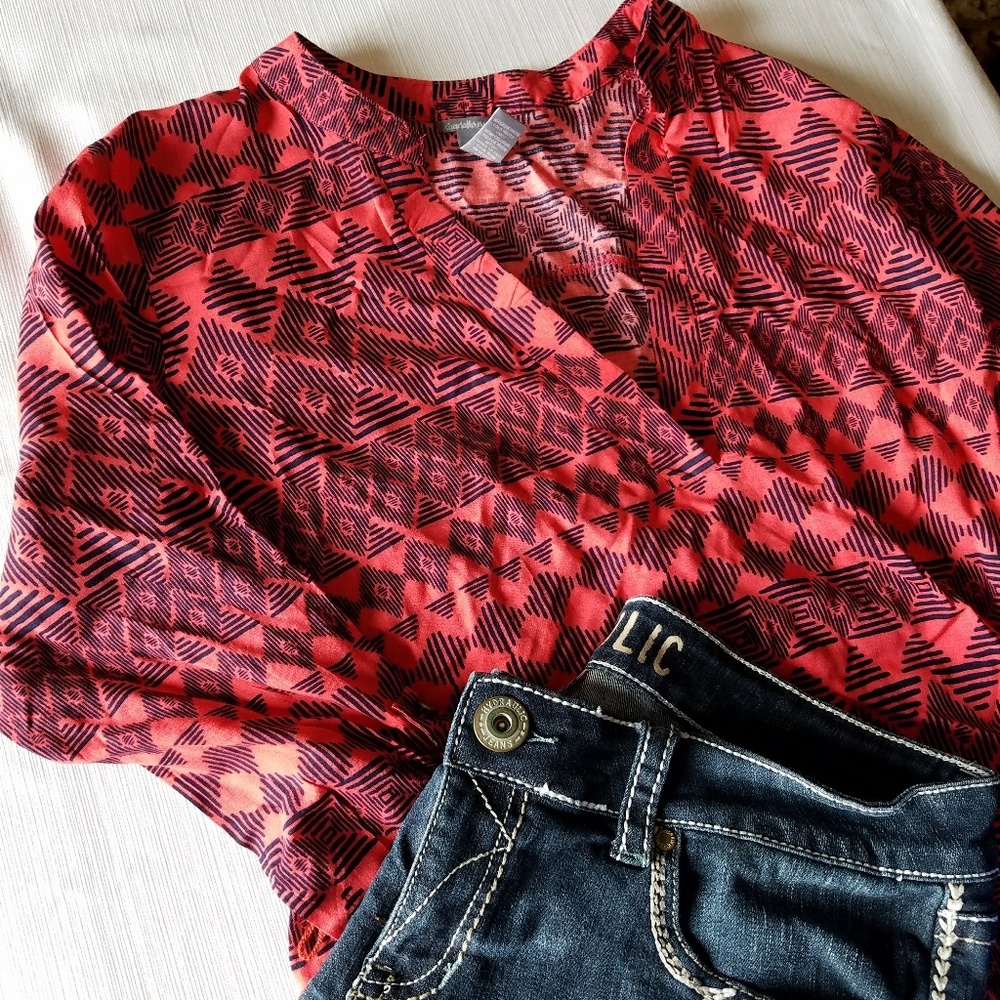V neck shirt